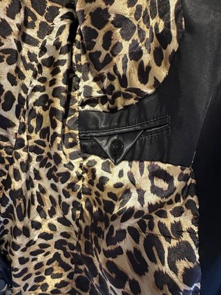 Blazer H&M Negro Mujer