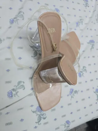 Zapatos Zara Beige Talla 40