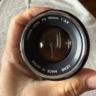 Canon FD 100mm f/2.8 'Chrome Nose'