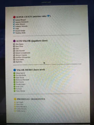 Lota de cartas La Liga 2026