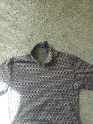 Jersey Adolfo Domínguez Azul y Beige