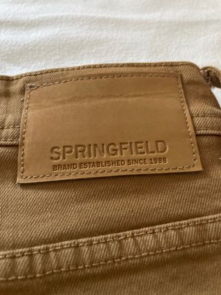 Pantalón Springfield Marrón Talla 42