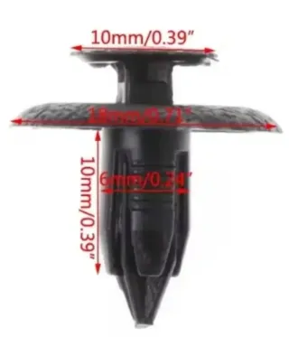 Clips Puerta Maletero Mazda