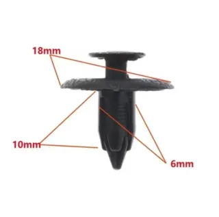 Clips Puerta Maletero Mazda