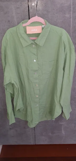 Camisa Oversize JJXX Verde Oliva Talla XXS