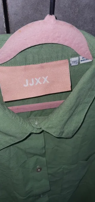 Camisa Oversize JJXX Verde Oliva Talla XXS