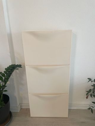 Zapatero Blanco Plástico Ikea