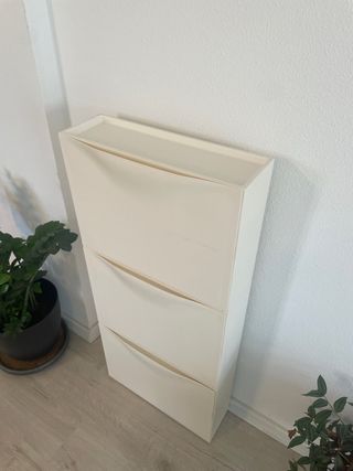 Zapatero Blanco Plástico Ikea