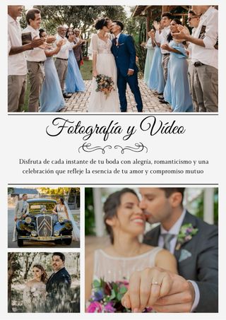 Servicios de Fotografía y Video para Bodas