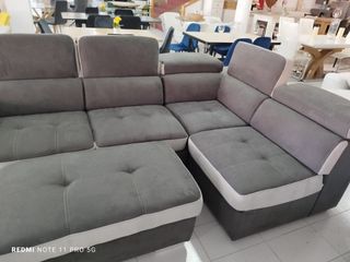 Oferta Online #Sofá Cama Rinconera con Puff Arcon