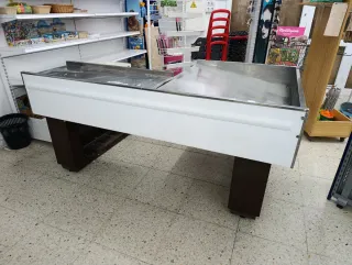 Mostrador caja supermercado