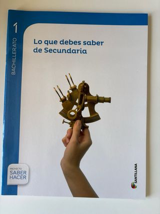 Matemáticas I Serie Resuelve 1 Bachillerato