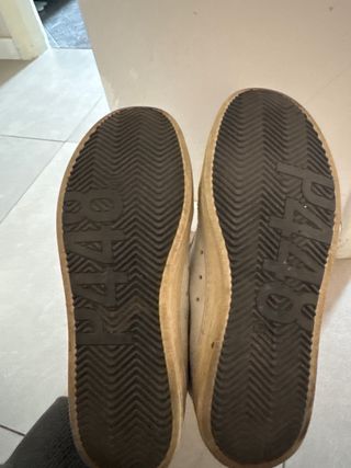 Scarpe uomo P448 beige/bianche