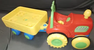 Trattore Parlante con Rimorchio Giocattolo