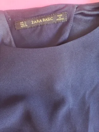 Vestido Zara marino Talla M
