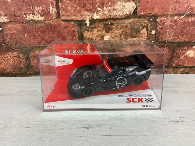 Coche Scalextric Advance Corvette C6R Negro