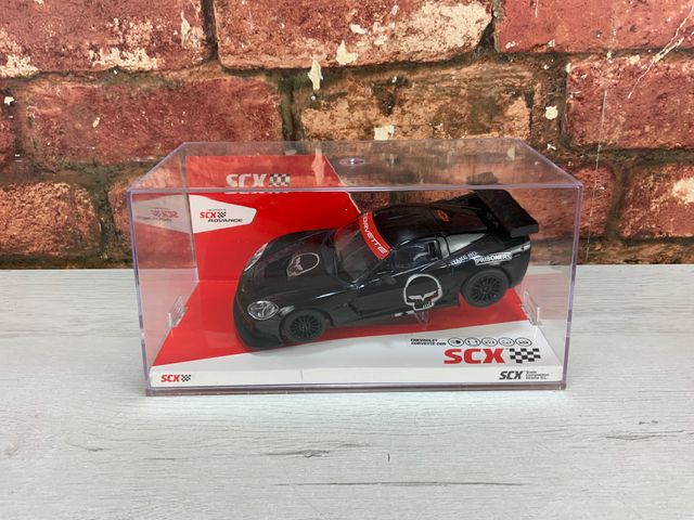 Coche Scalextric Advance Corvette C6R Negro