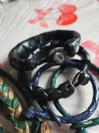 Set 6 bracciali intrecciati