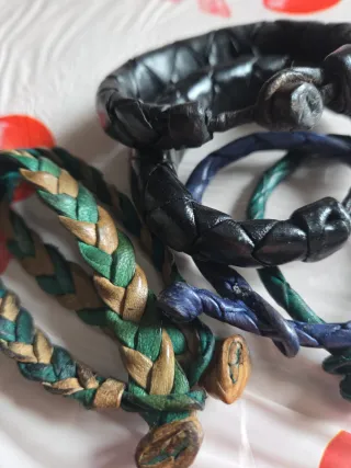 Set 6 bracciali intrecciati