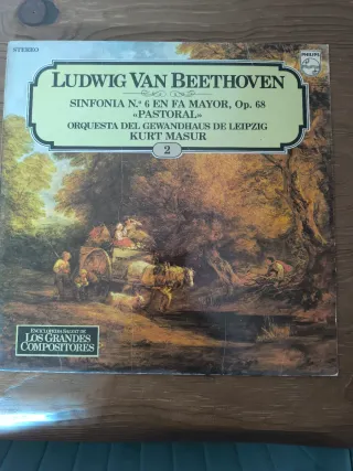 Vinilo Beethoven Sinfonía 6 Pastoral Philips