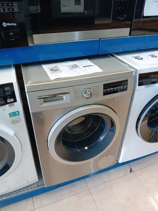 Lavadora Bosch 9kg Acero Inoxidable