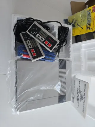 CONSOLA NINTENDO NES NESE-001 COMPLETA