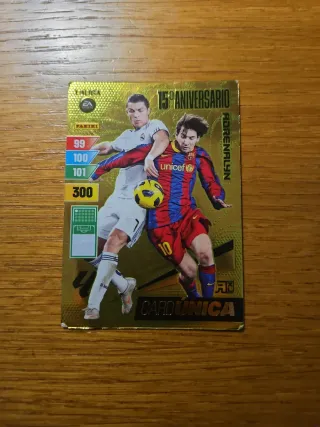 Cromo Panini LaLiga 15º Aniversario