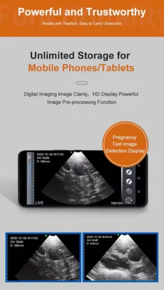 Scanner veterinario per gravidanze animali nuovo