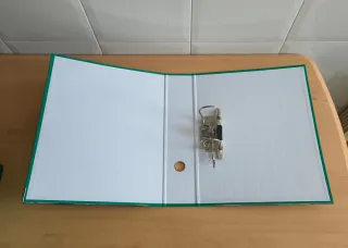 2 Archivadores Verdes para Oficina