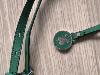 Bolso Tous estampado serpiente verde