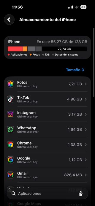 iPhone 14 Pro 128GB Gris Espacial