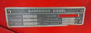 Tractor Barreiros R-335.