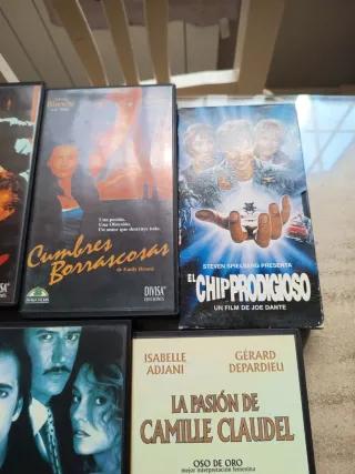 21 Películas VHS Acción/Crimen/Drama.