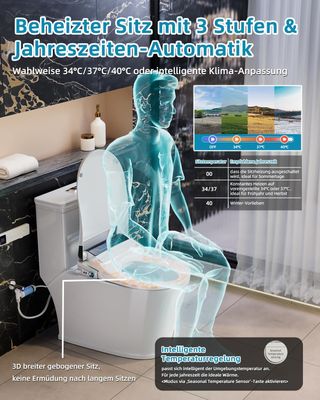 Asiento Inodoro Inteligente Bidé