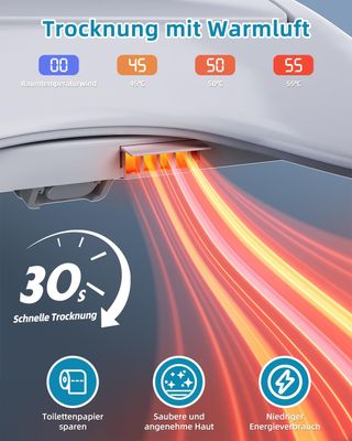 Asiento Inodoro Inteligente Bidé