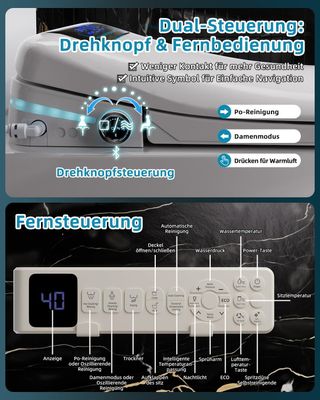 Asiento Inodoro Inteligente Bidé