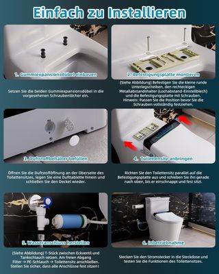 Asiento Inodoro Inteligente Bidé