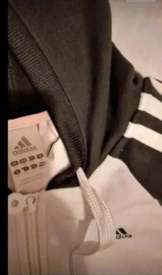 Chándal Adidas Blanco y Negro