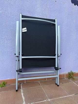 Silla de jardín plegable