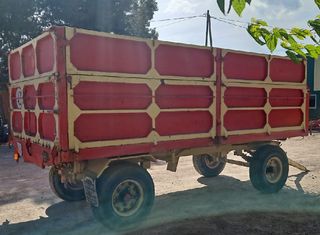 Remolque basculante tractor matriculado