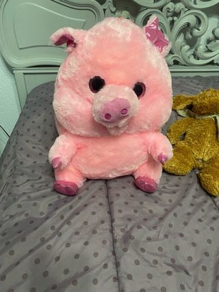 Peluche Cerdita Rosa Grande