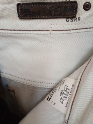 Pantalón vaquero G-Star Raw gris