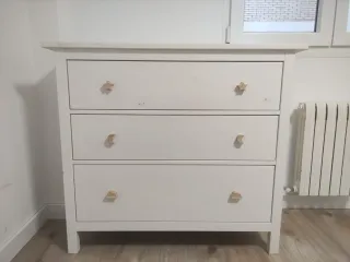 Cómoda 3 cajones con cambiador
