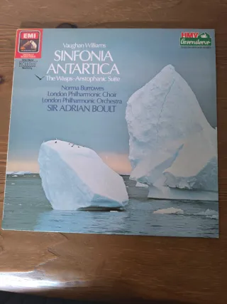 Vinilo Vaughan Williams Sinfonia Antartica