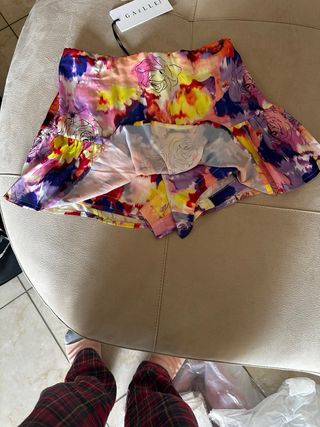 Minigonna shorts Gaelle Paris multicolor