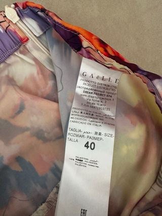 Minigonna shorts Gaelle Paris multicolor