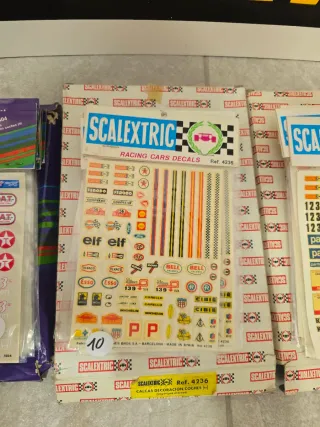 Blister Calcas Scalextric Exin Nuevos