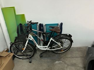 Bicicleta Ronda Blanca+ bicicleta + soporte