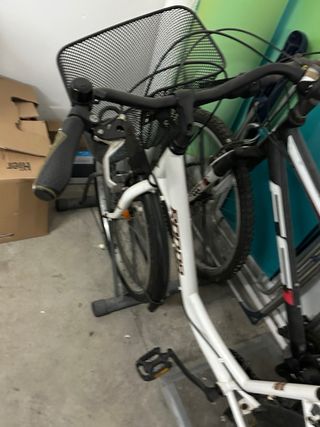 Bicicleta Ronda Blanca+ bicicleta + soporte