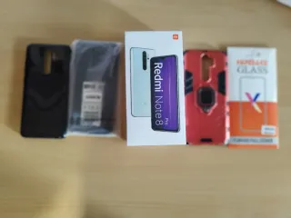 Xiaomi Redmi Note 8 Pro + 2 Carcasas
